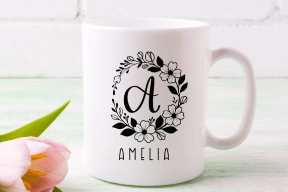 Florisia Monogram Font - Preview 3