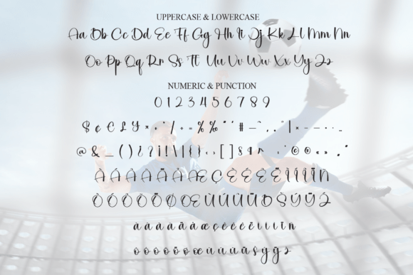 Football Font - Preview 6