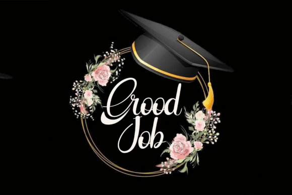 Graduation Font - Preview 2