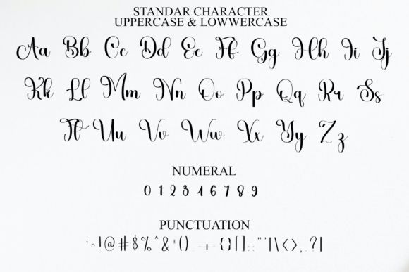 Harmony Signature Font - Preview 2