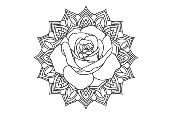 Mandala Rose