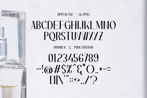 Pameloena Font PNG with transparent background - Preview 1