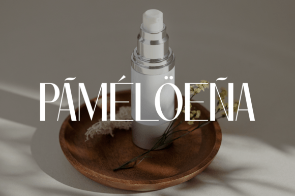 Pameloena Font PNG with transparent background - Preview 2
