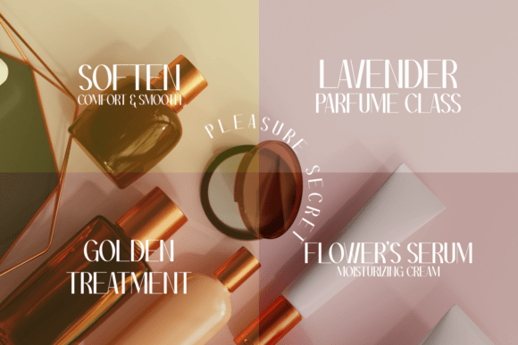 Pameloena Font PNG with transparent background - Preview 3