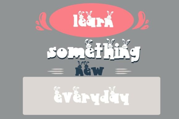 Pinchie Peep Font PNG with transparent background - Preview 6