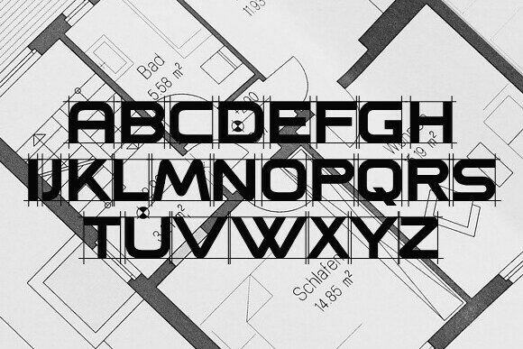 Product Design Font PNG with transparent background - Preview 3