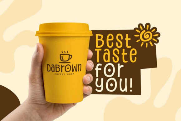 Quick Beige Font PNG with transparent background - Preview 2