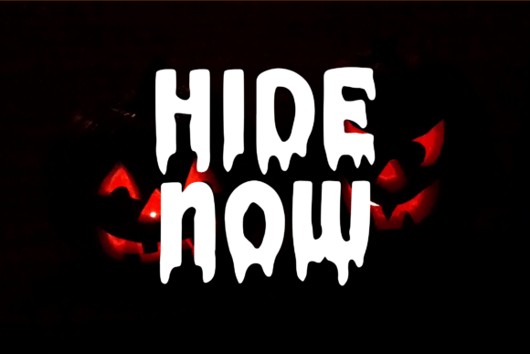 Quirky Ghost Font PNG with transparent background - Preview 2