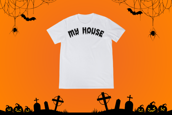 Quirky Ghost Font PNG with transparent background - Preview 3