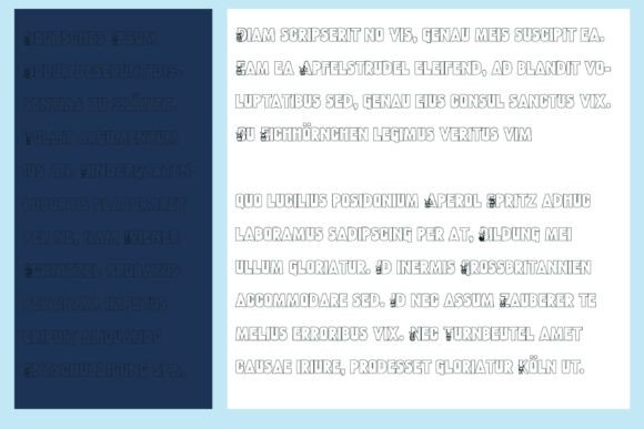 Rabbit Hollow Font PNG with transparent background - Preview 6