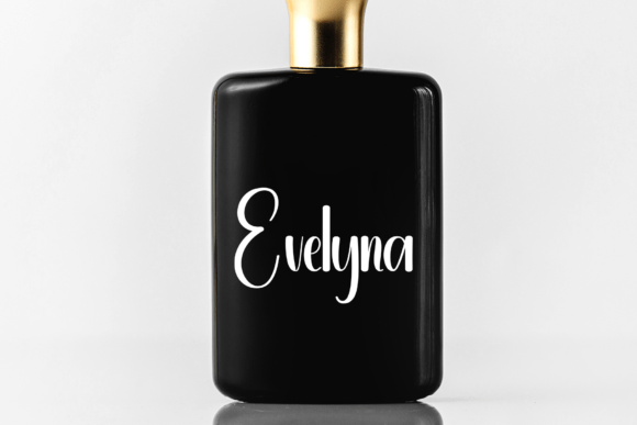 Shiny Ornament Font PNG with transparent background - Preview 1