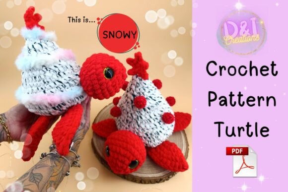 Turtle Crochet Pattern Amigurumi Pdf