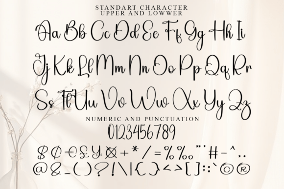 Angela Birthday Font - Preview 4