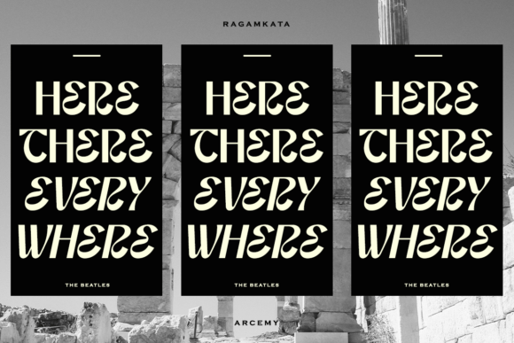 Arcemy Font - Preview 2