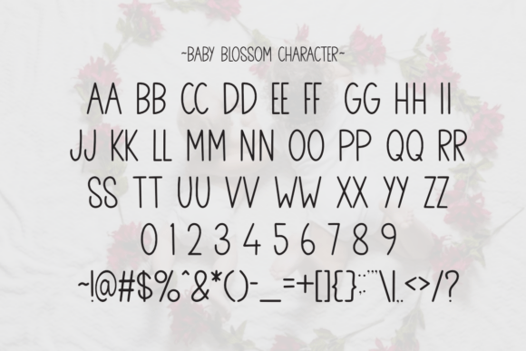 Baby Blossom Font - Preview 5