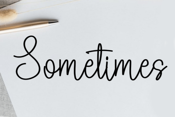 Background Handmade Font PNG with transparent background - Preview 3