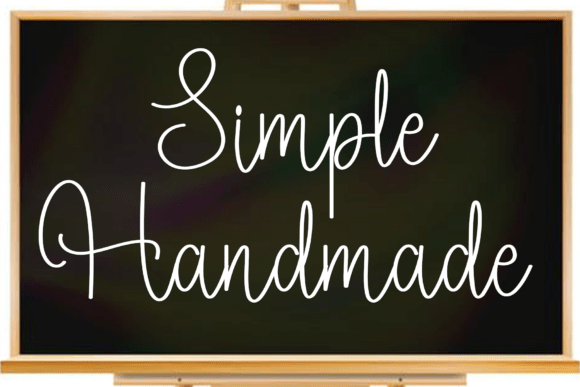 Background Handmade Font PNG with transparent background - Preview 5