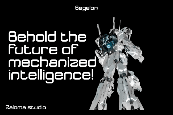 Bagelon Font - Preview 4