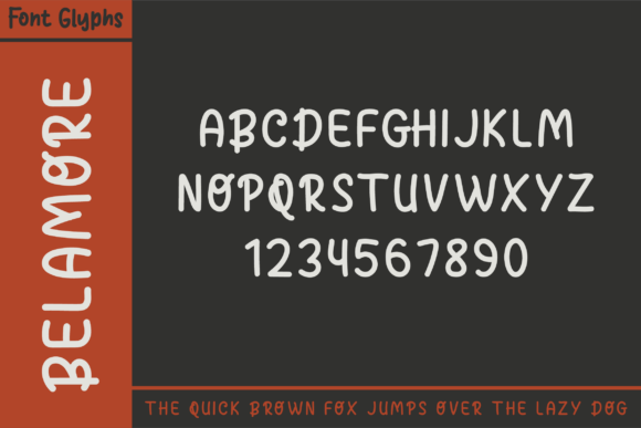 Belamore Font - Preview 3