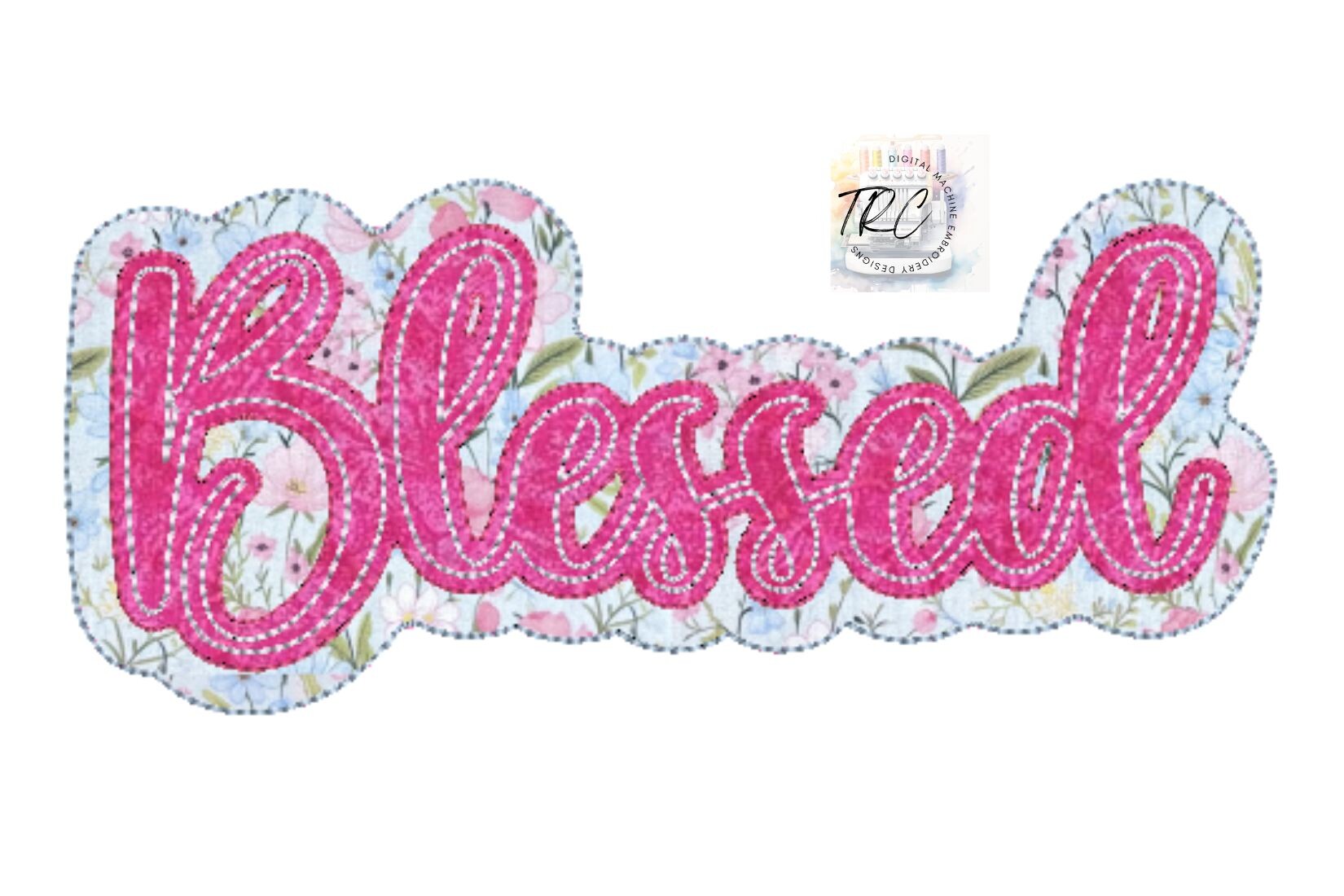 Blessed Bean Applique Design