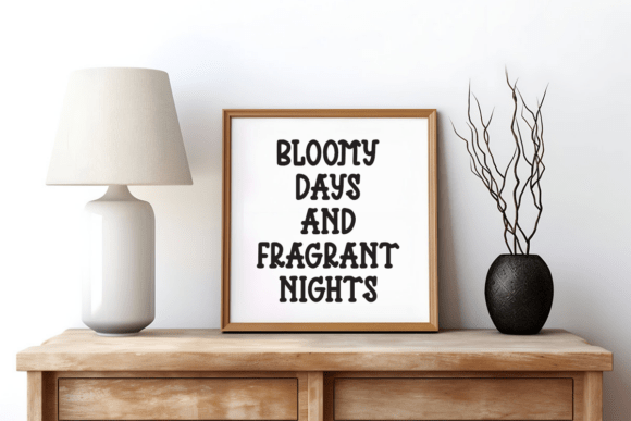 Bloomy Fluff Font - Preview 1