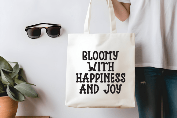 Bloomy Fluff Font - Preview 4