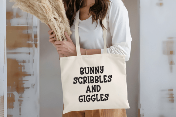Bunny Scrib Font - Preview 1