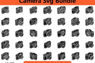 Script Camera Svg Camera Svg Bundle Graphic by Priyo Design Shop · Creative Fabrica