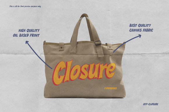 Closure Font - Preview 5