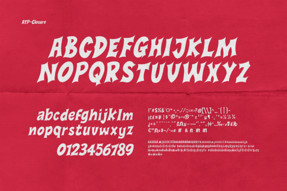 Closure Font - Preview 6