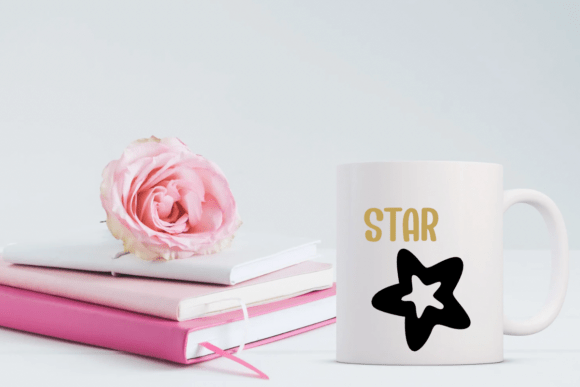 Cute Star Font PNG with transparent background - Preview 5