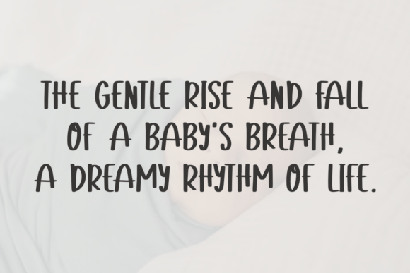 Dreamy Baby Font - Preview 2