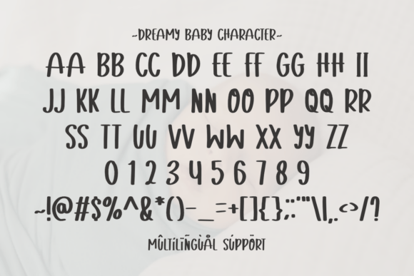 Dreamy Baby Font - Preview 5