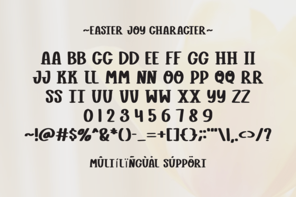 Easter Joy Font - Preview 5