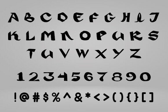 Flag Guess Font - Preview 1