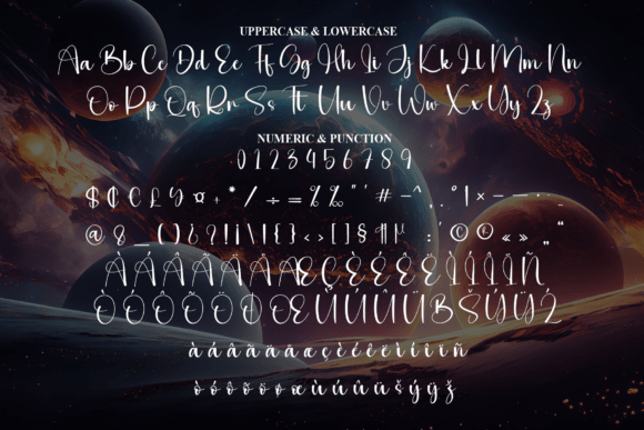 Galaxy Font - Preview 6
