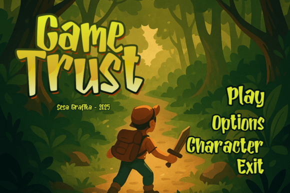 Game Trust Font - Preview 2