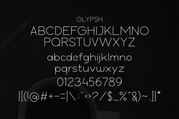 Grostick Font PNG with transparent background - Preview 2