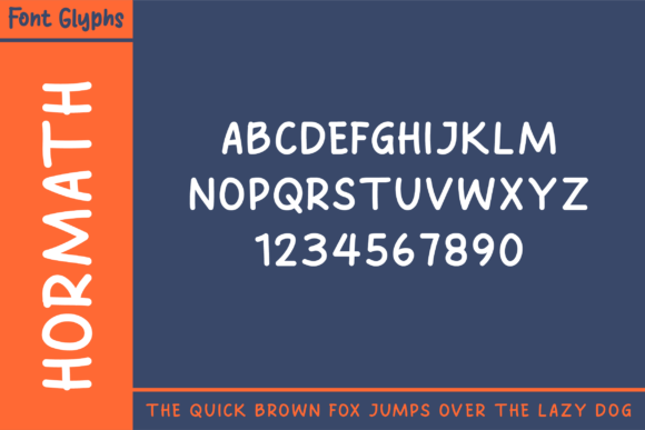 Hormath Font PNG with transparent background - Preview 3
