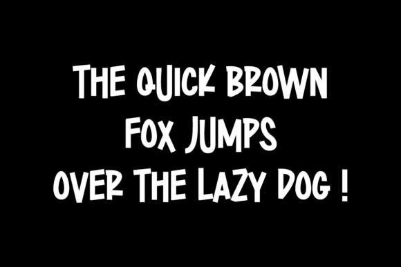 Marker Quicked Font PNG with transparent background - Preview 4