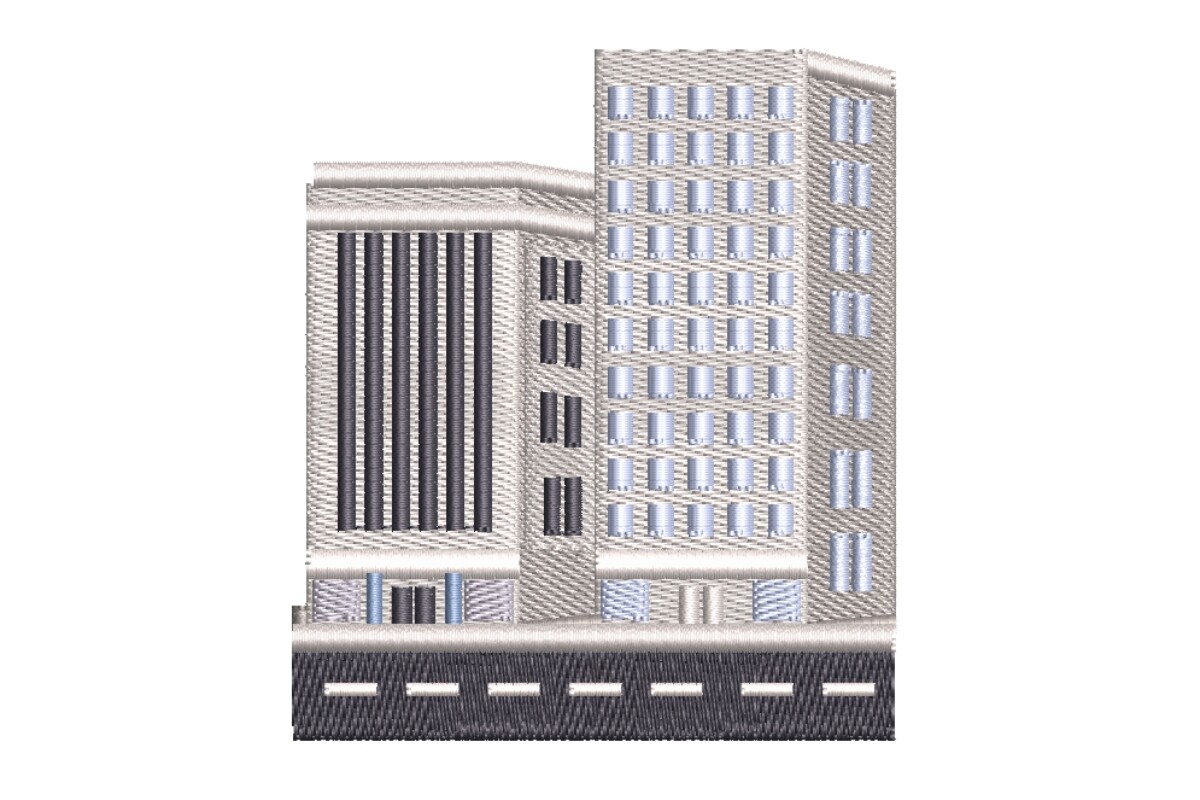 Modern City Street