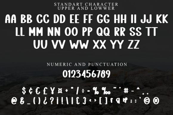 Monday Lacation Font PNG with transparent background - Preview 3