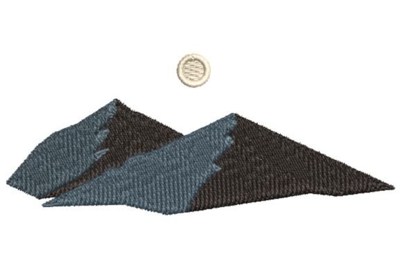 Mountain and Moon