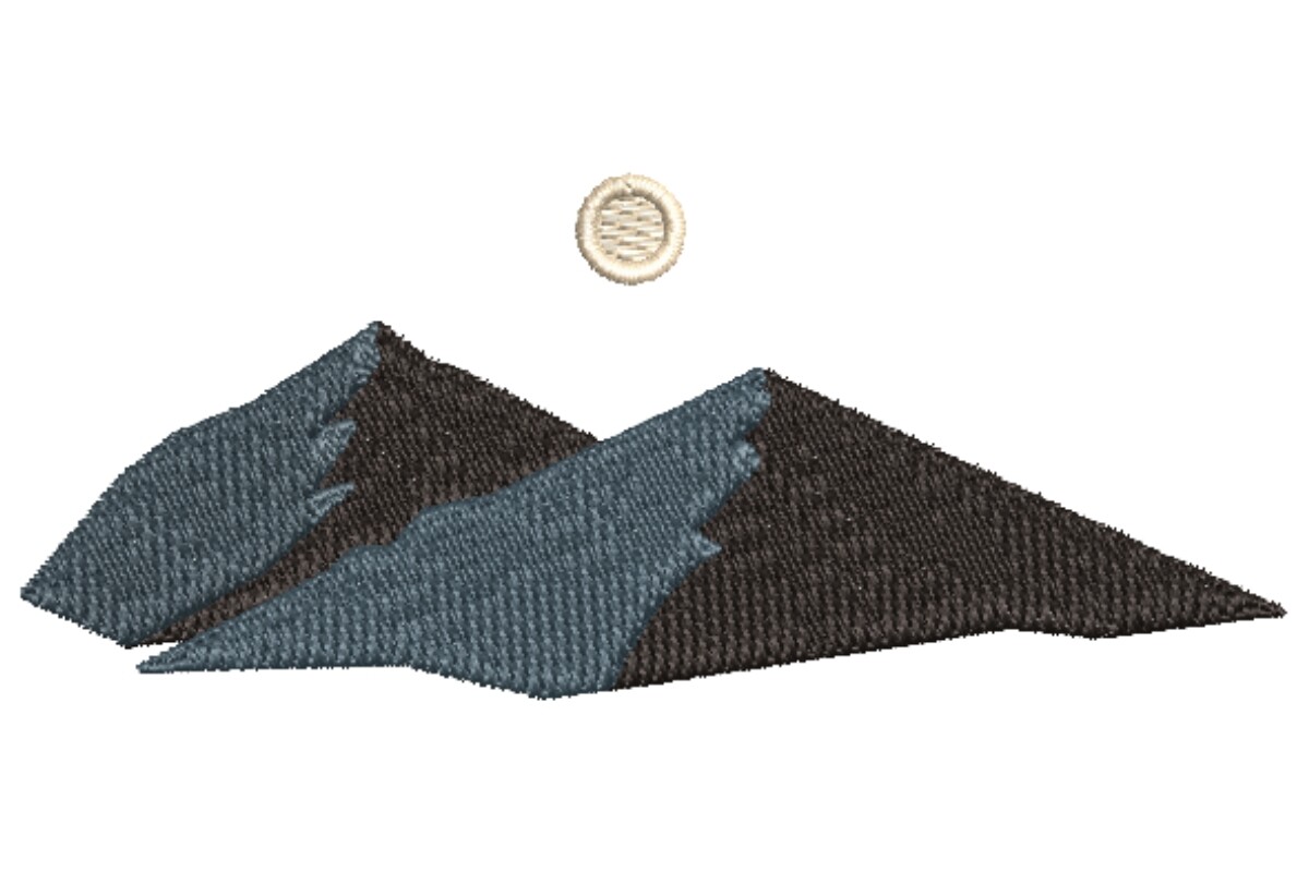 Mountain and Moon