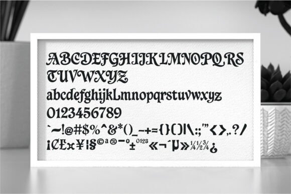 Quick Bean Font PNG with transparent background - Preview 3