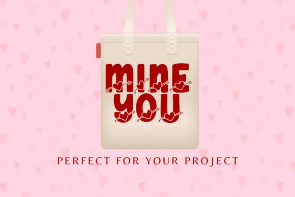 Quirky Cupid Font PNG with transparent background - Preview 3
