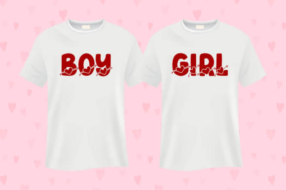 Quirky Cupid Font PNG with transparent background - Preview 4