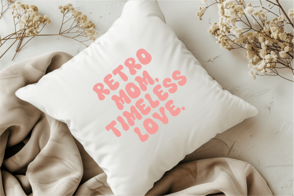 Retro Mother Font PNG with transparent background - Preview 6