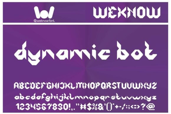 Robotic System Font PNG with transparent background - Preview 4