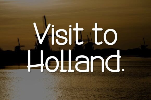 Rolanzo Font PNG with transparent background - Preview 4